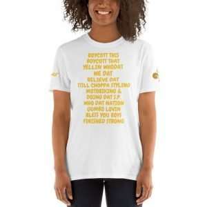 Short-Sleeve Unisex T-Shirt - Boycott Dat