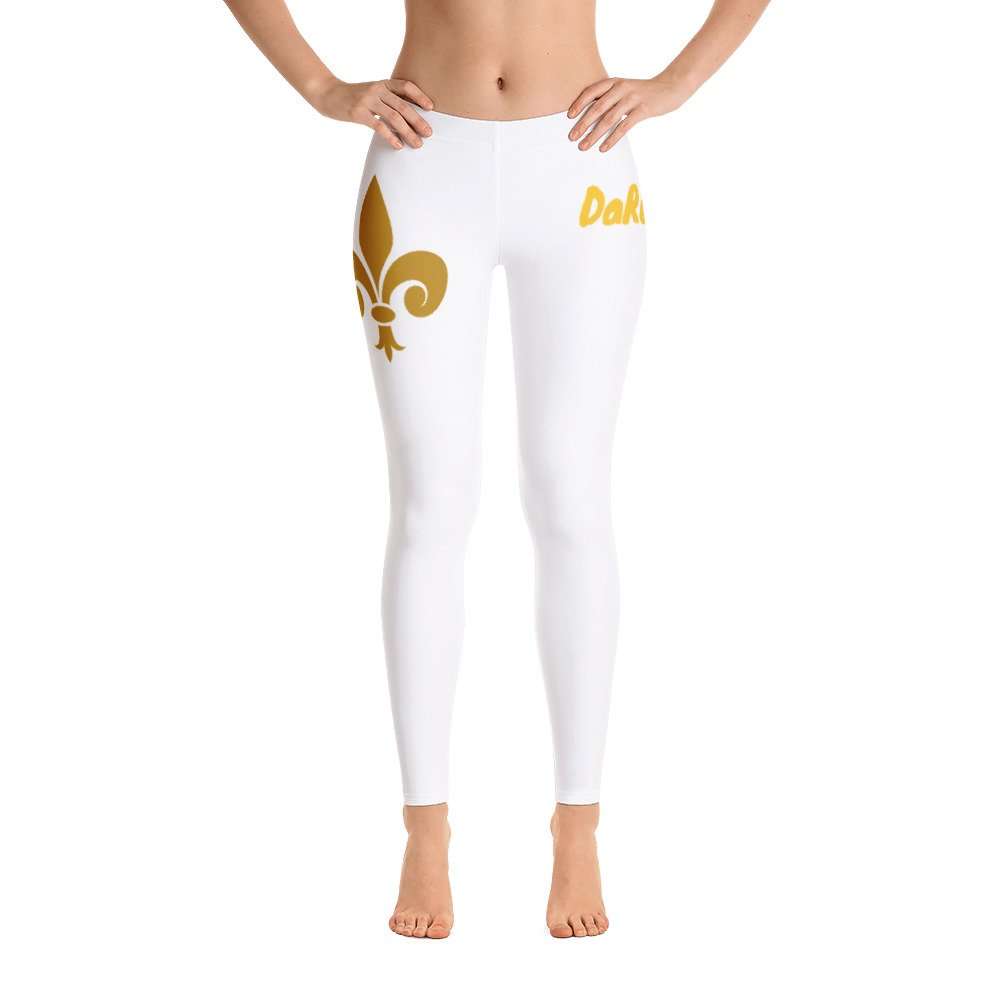 Leggings-DaRealLA™ With Fleur-de-Lis - Image 1