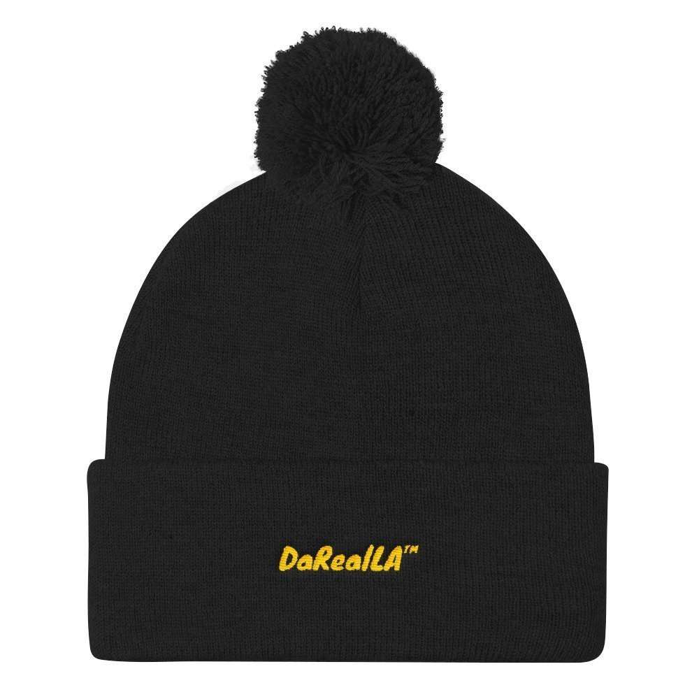 Pom Pom Knit Cap - DaRealLA™ - Image 1