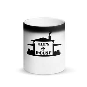 Matte Black Magic Lue's House Mug