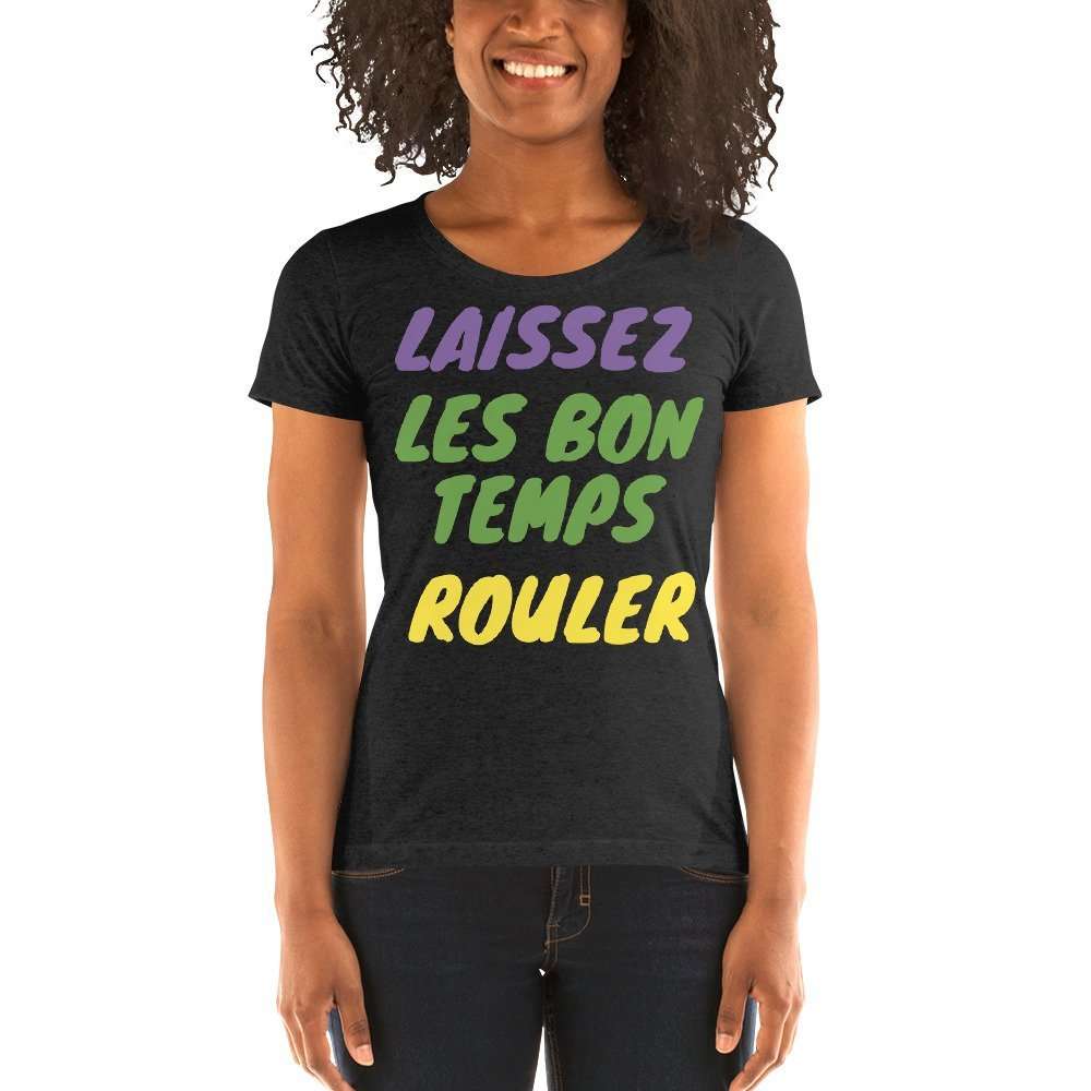 Ladies' short sleeve t-shirt-Laissez Les Bon Temps Rouler - Image 1