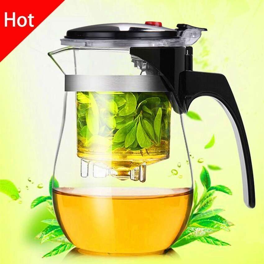 Heat Resistant Glass Teapot - Image 4
