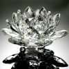 Crystal Lotus Flower Ornament - Thumbnail Image 2