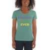Women's Crew Neck T-shirt - GREATEST MOM EVER - Thumbnail Image 3