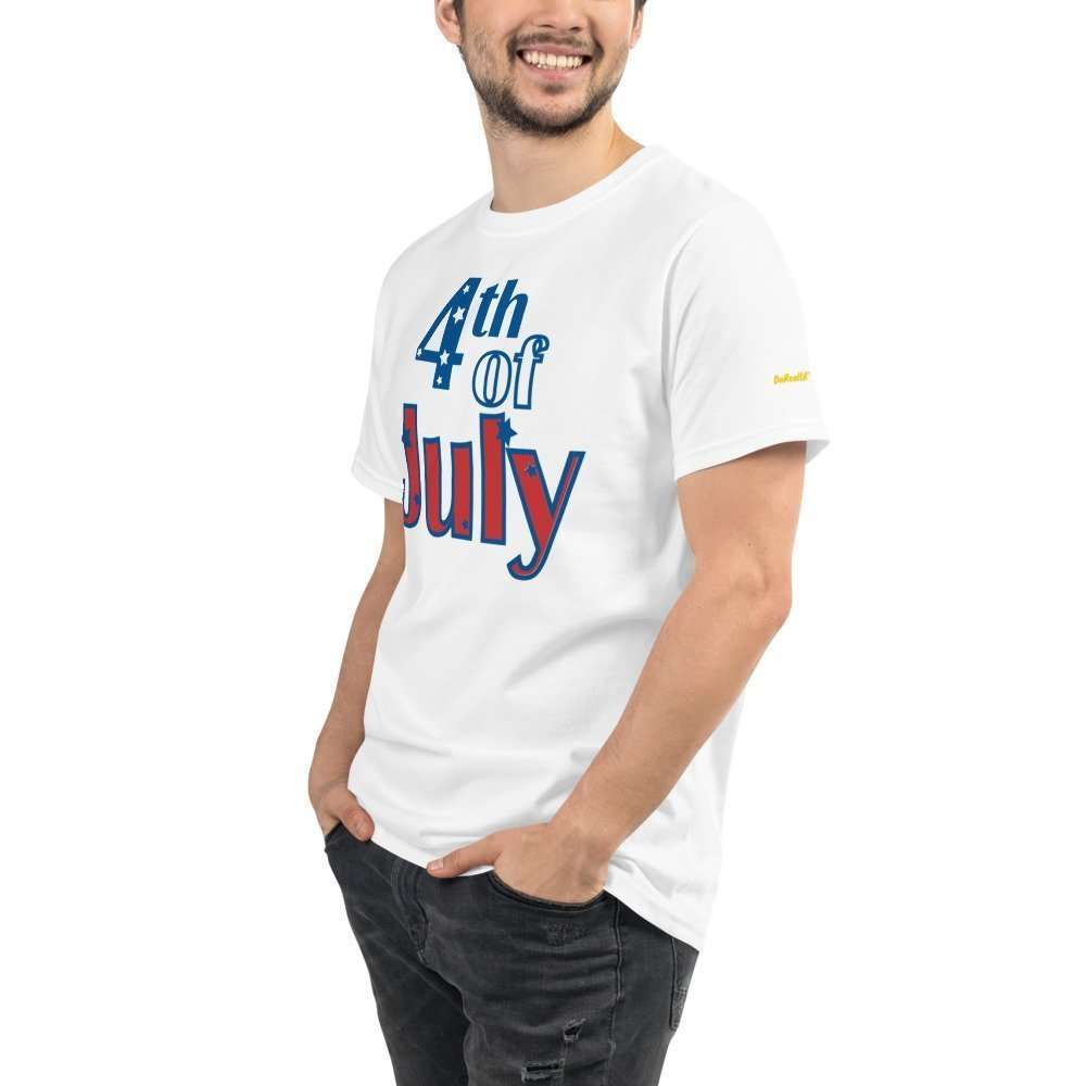 4th of July Organic T-Shirt - Image 3