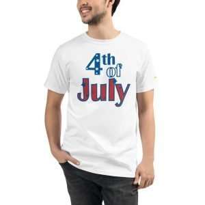 4th of July Organic T-Shirt