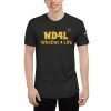 Unisex Tri-Blend Track Shirt - WD4L (Whodat 4 Life) - Thumbnail Image 1