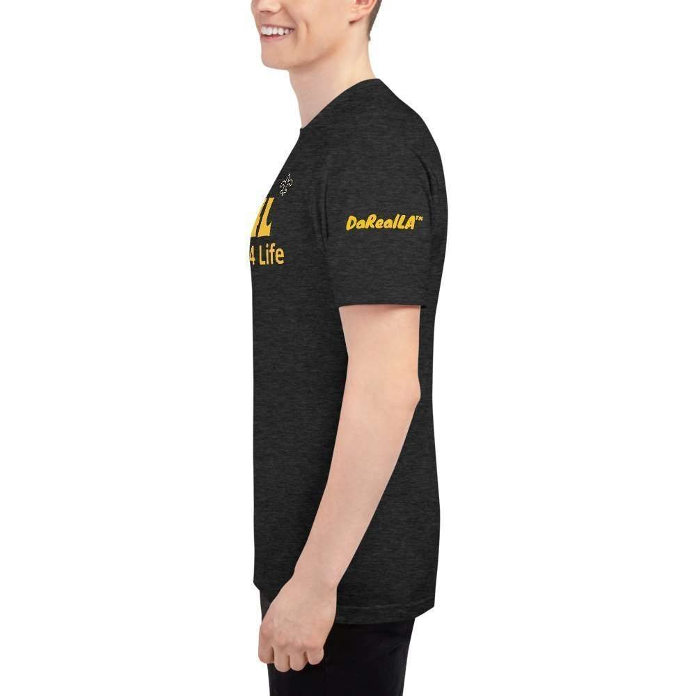 Unisex Tri-Blend Track Shirt - WD4L (Whodat 4 Life) - Image 2
