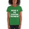 SoSuthern⚜️™ Women's Short Sleeve T-Shirt - Here's To Strong Women! - Thumbnail Image 3