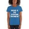 SoSuthern⚜️™ Women's Short Sleeve T-Shirt - Here's To Strong Women! - Thumbnail Image 6