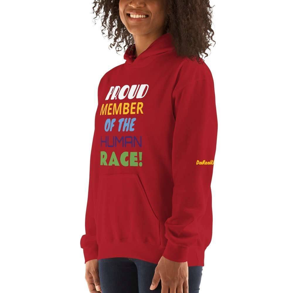 Unisex Hoodie - Proud Member of the Human Race - Image 15