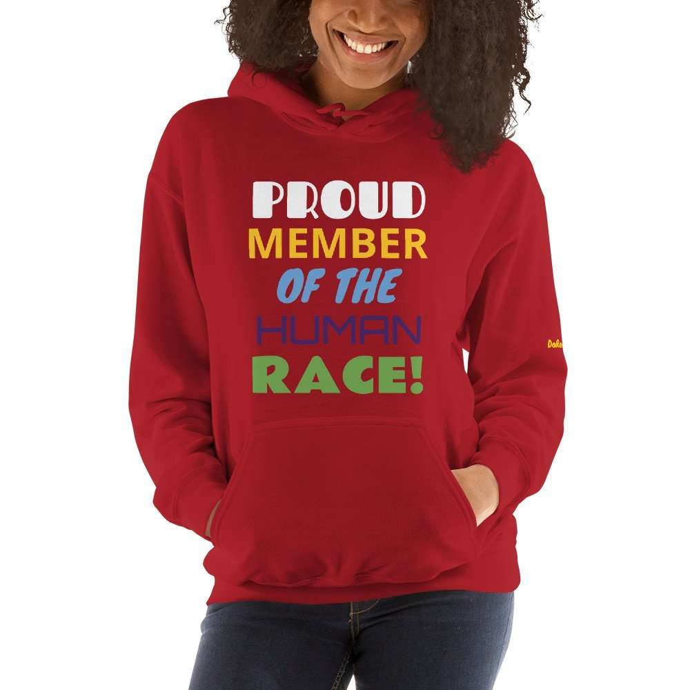 Unisex Hoodie - Proud Member of the Human Race - Image 13