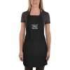 Embroidered Apron- Trust Me - Thumbnail Image 1