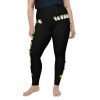 NOLA Saints All-Over Print Plus Size Leggings - Thumbnail Image 1