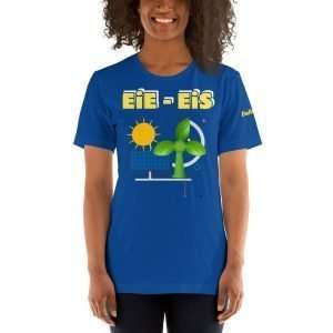 Everything Is Solar™ EiE - EiS Solar Short-Sleeve Unisex T-Shirt