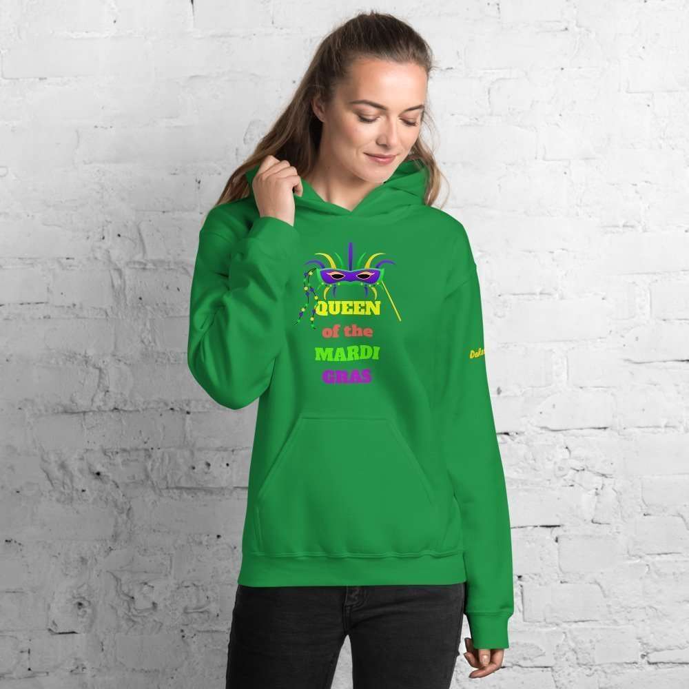 Queen of the Mardi Gras Unisex Hoodie - Image 5
