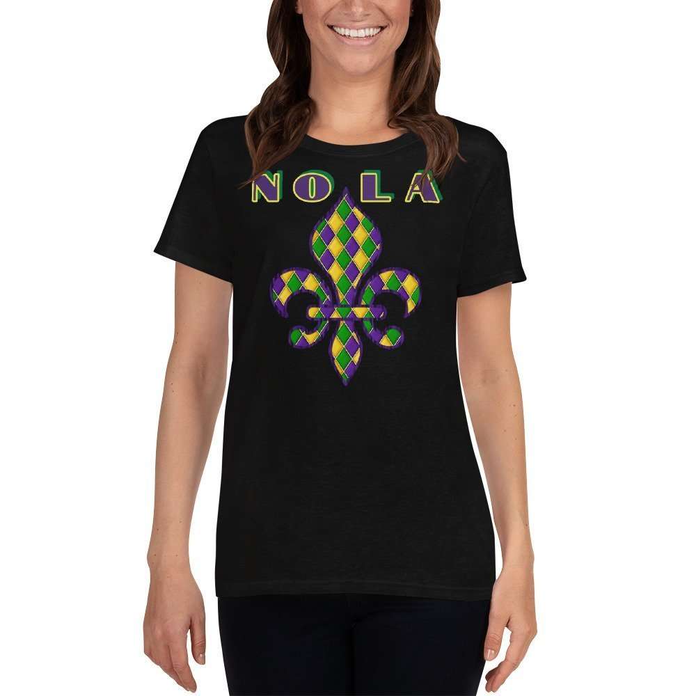 Lue's House NOLA Mardi Gras Women's Short Sleeve T-shirt - Image 2