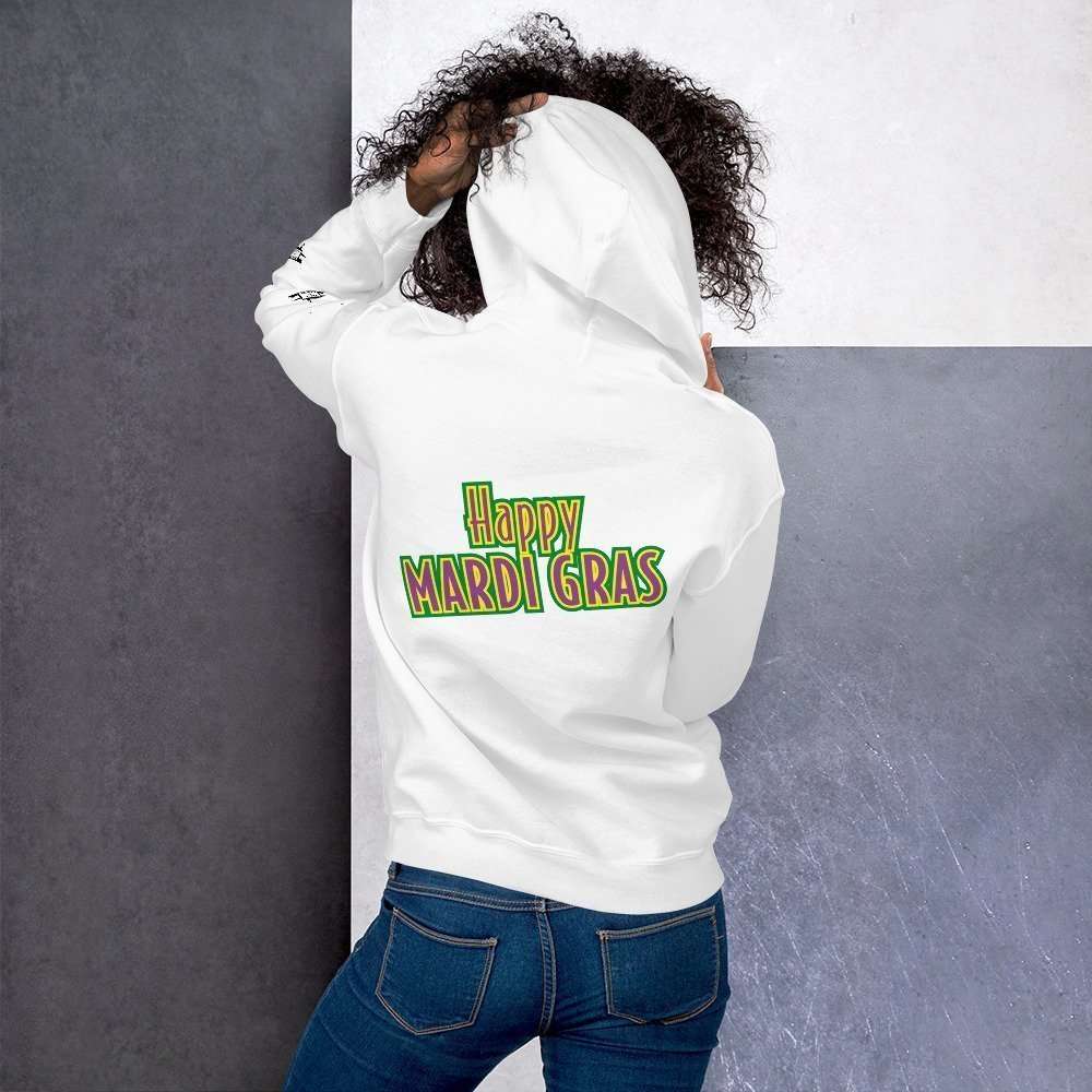 Lue's House Mardi Gras Unisex Hoodie - Image 3