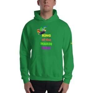 King of the Mardi Gras Unisex Hoodie