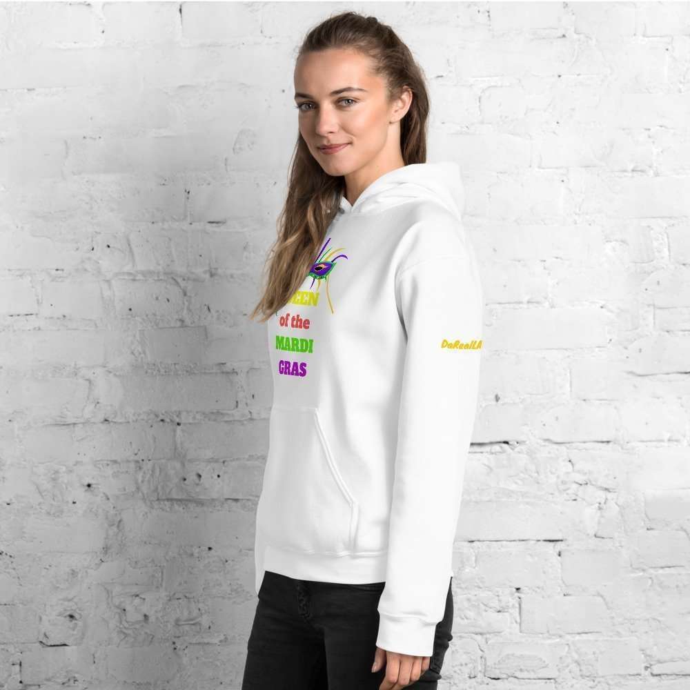 Queen of the Mardi Gras Unisex Hoodie - Image 3