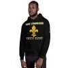 Who Dat NOT ENOUGH - Unisex Hoodie - Thumbnail Image 4