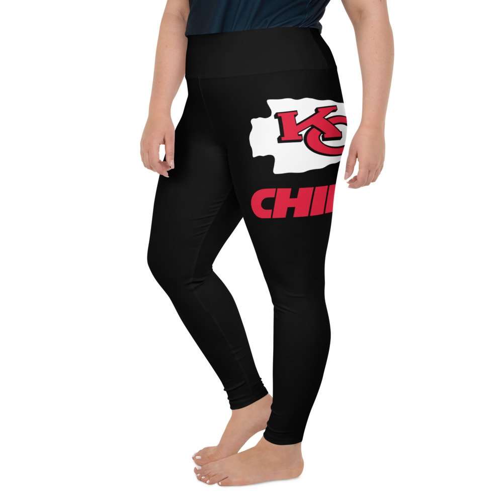 Lue's House™ Chiefs Kingdom All-Over Print Plus Size Leggings - Image 4