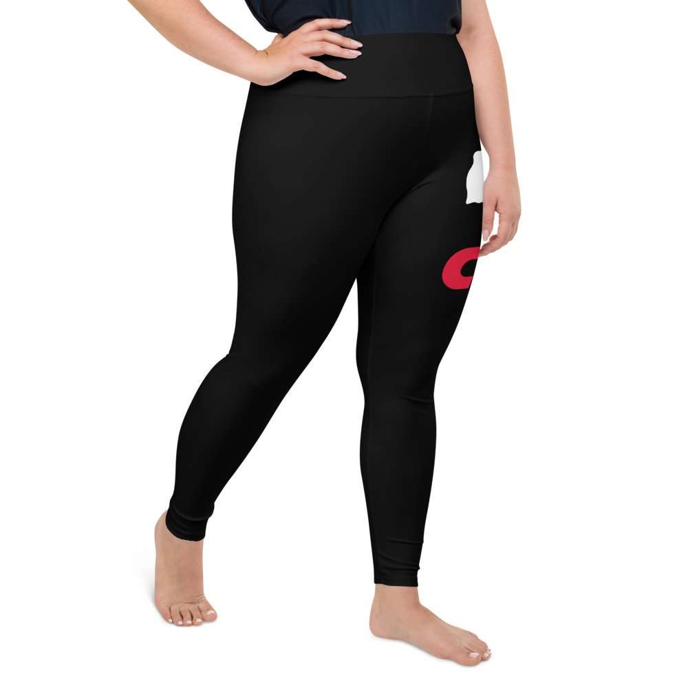 Lue's House™ Chiefs Kingdom All-Over Print Plus Size Leggings - Image 3