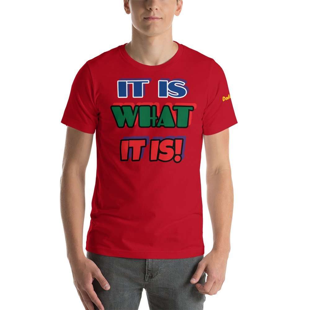 Lue's House IT IS WHAT IT IS! - Short-Sleeve Unisex T-Shirt - Image 10