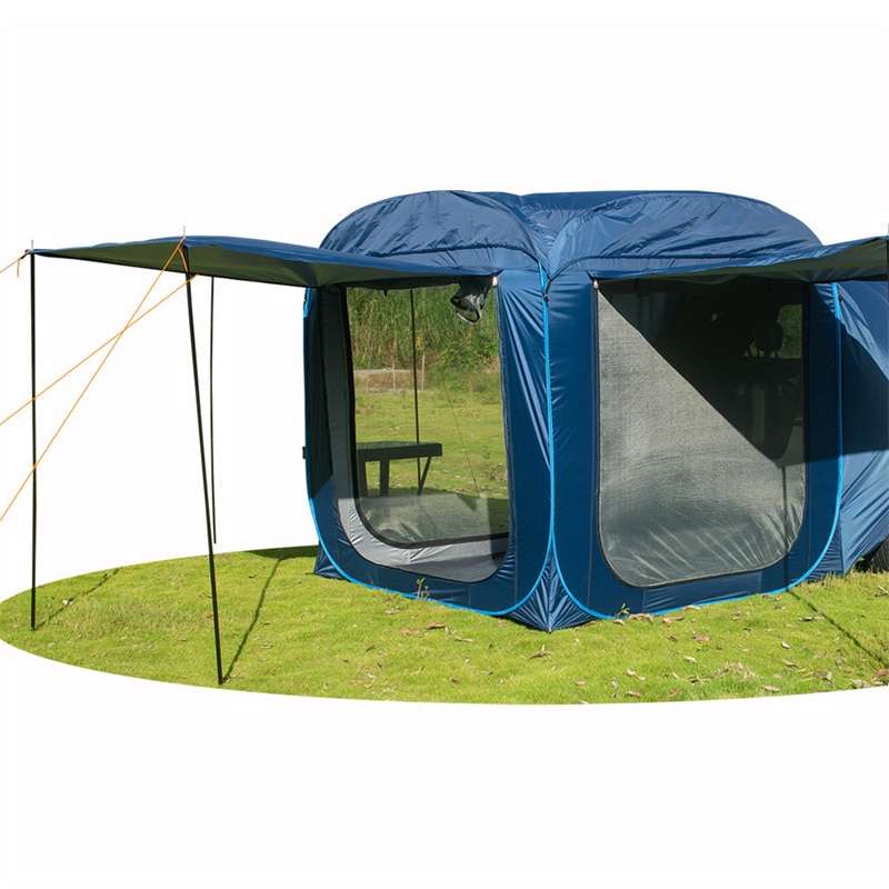 Everything Is Solar Pop Up Car Rear Tent Outdoor Camping Hiking Sunshade Tents Waterproof Windproof Self-driving Tour Car Rear Awning Trunk Tents - Image 2