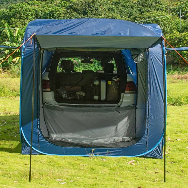 Everything Is Solar Pop Up Car Rear Tent Outdoor Camping Hiking Sunshade Tents Waterproof Windproof Self-driving Tour Car Rear Awning Trunk Tents - Image 6